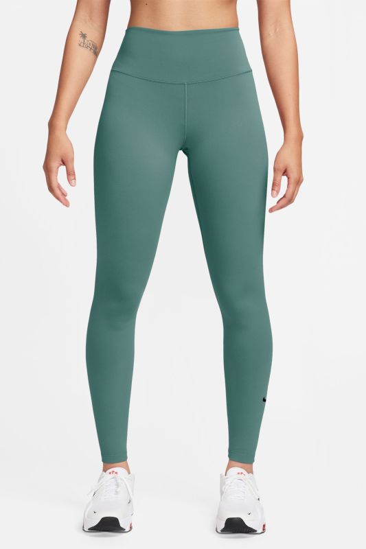 W NK DF ONE HR TIGHT Green Women's Leggings