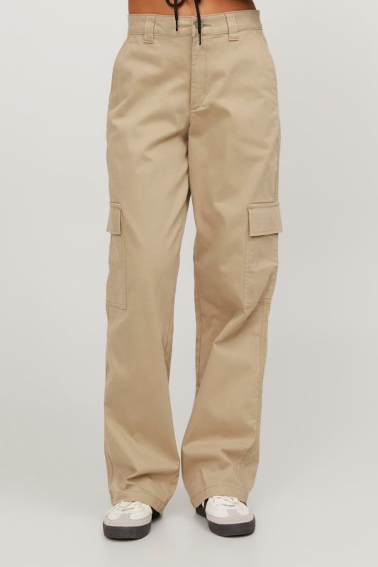 JXKENDAL STRAIGHT CARGO M Beige Women's Pants