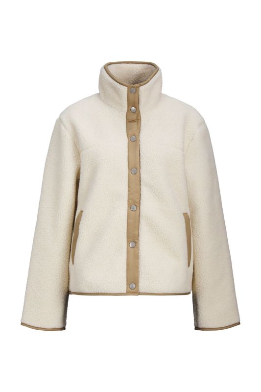 JXNELLIE TEDDY JACKET OTW Beige Women's Coat