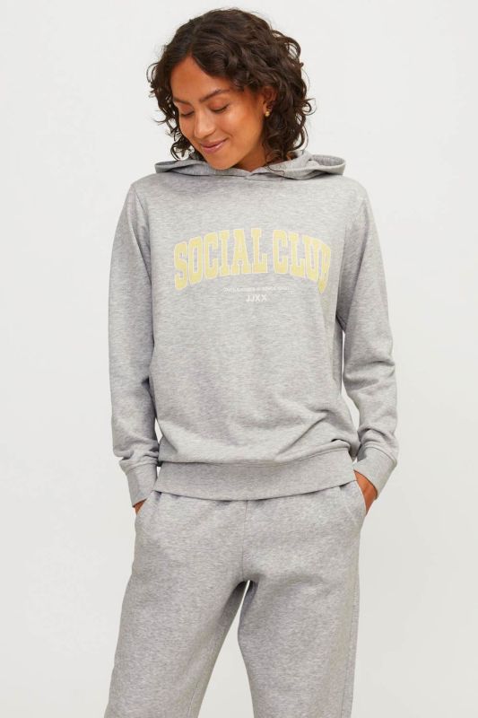 JXAMELIA RLX LS HOOD SWEA A GRI MEL Women's Sweatshirt