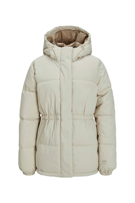 JXWORLD PUFFER JACKET OTW Ecru Women's Coat