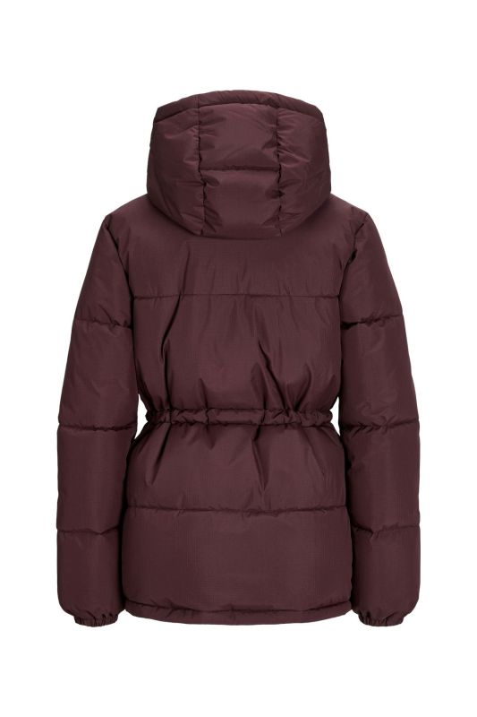 JXWORLD PUFFER JACKET OTW Burgundy Women's Coat