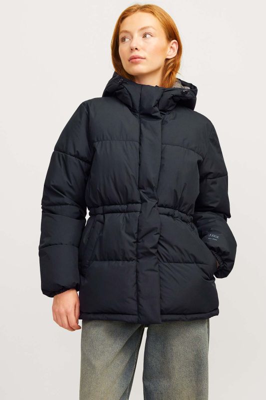 JXWORLD PUFFER JACKET OTW Black Women's Coat