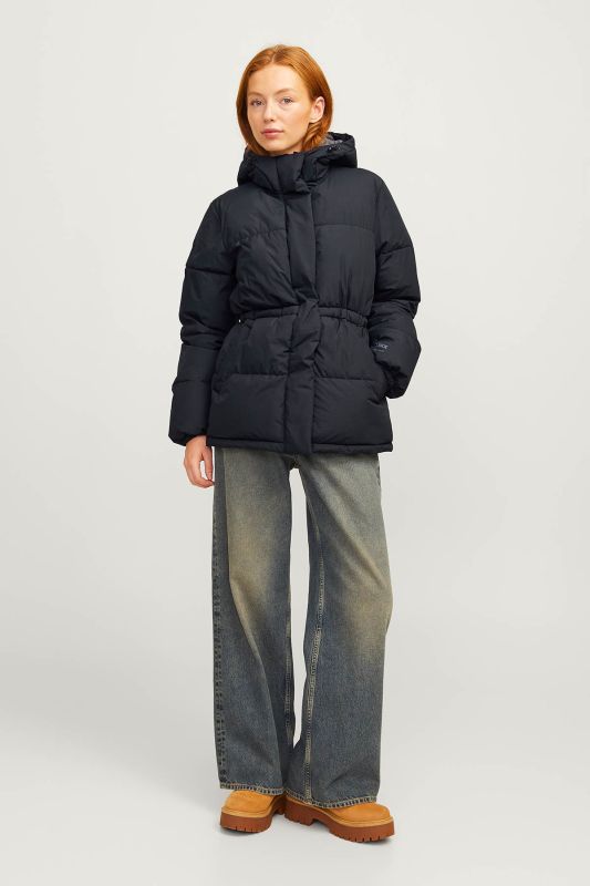 JXWORLD PUFFER JACKET OTW Black Women's Coat