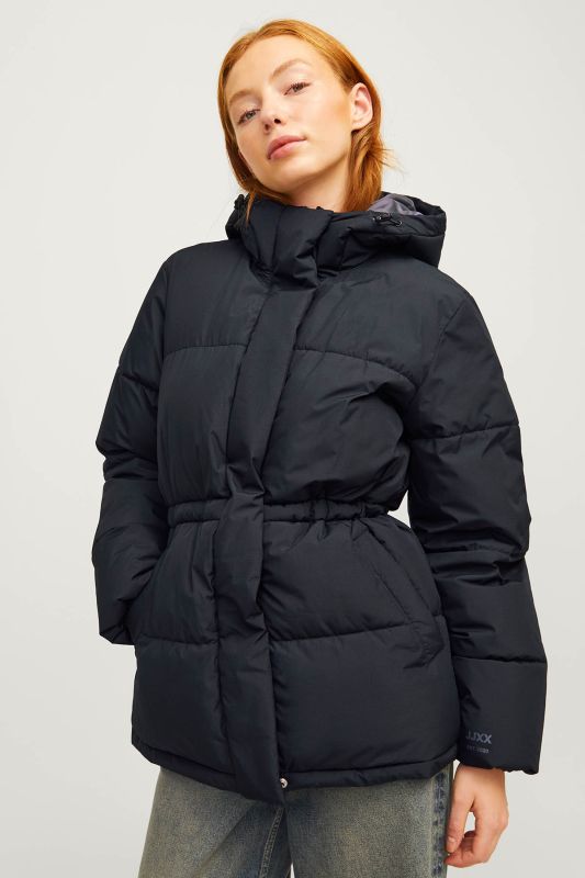 JXWORLD PUFFER JACKET OTW Black Women's Coat