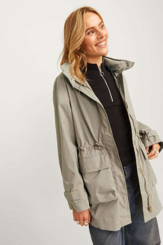 JXFREJA PARKA COAT OTW SN Khaki Women's Raincoat