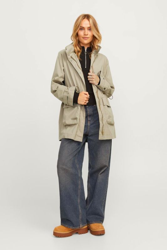 JXFREJA PARKA COAT OTW SN Khaki Women's Raincoat