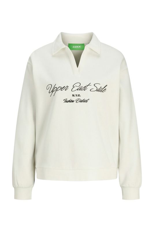 JXPALLAS RLX LS VNECK SWE White Women's Sweatshirt