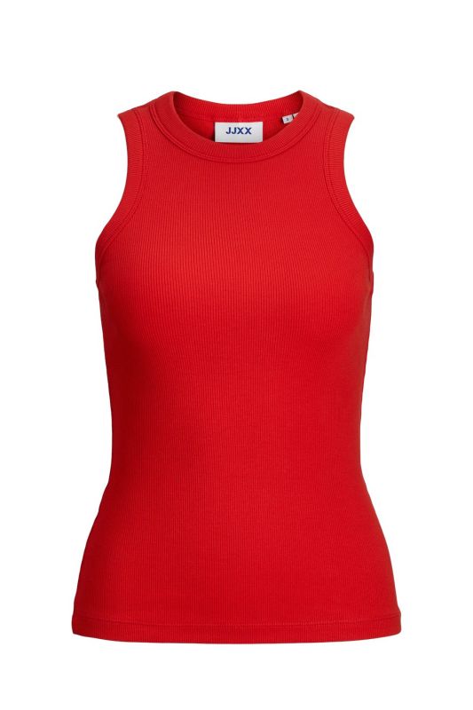 JXFOREST STR SL RIB TOP J Red Women's Tank Top