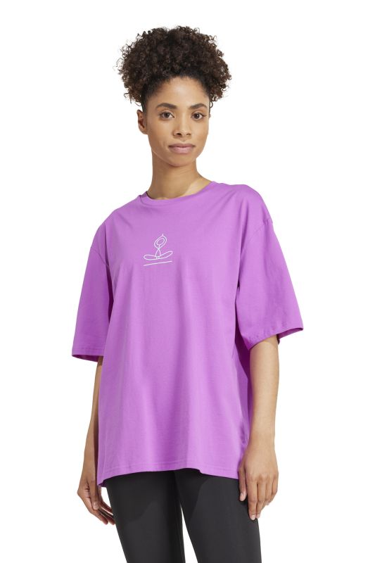 W YOGA G T Purple Women's Short Sleeve T-Shirt