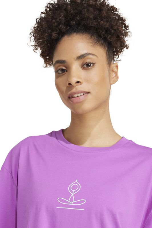 W YOGA G T Purple Women's Short Sleeve T-Shirt