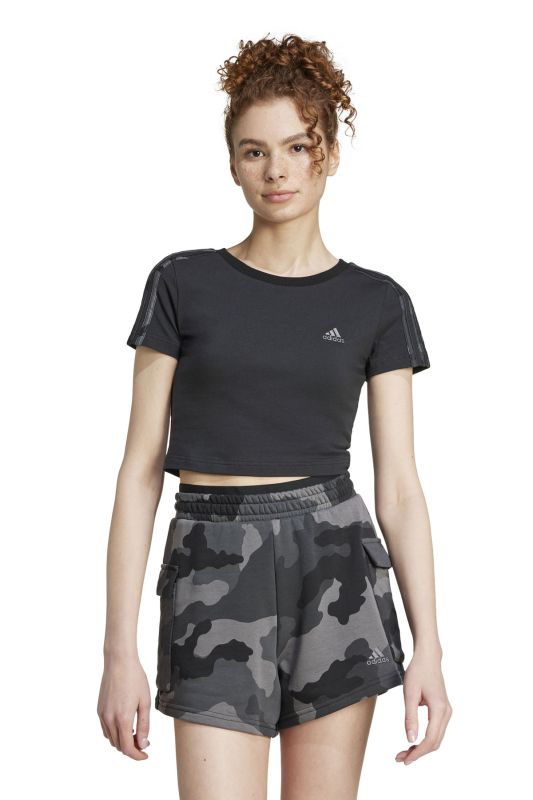 W CAMO3S BABY T Black Women's Short Sleeve T-Shirt