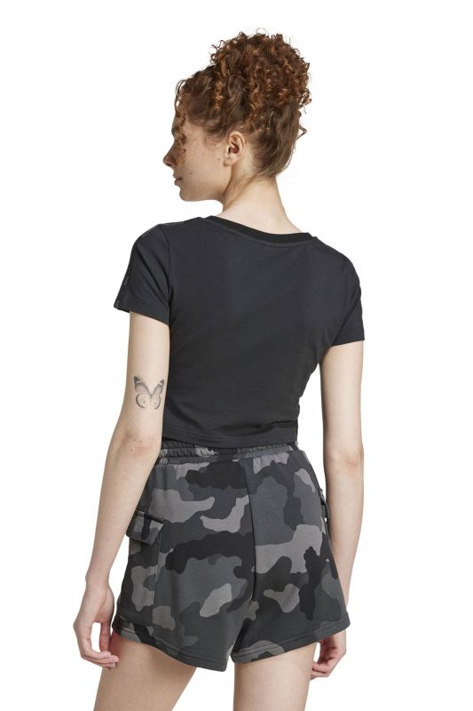 W CAMO3S BABY T Black Women's Short Sleeve T-Shirt