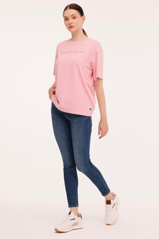 TJW RLX BOLD CLASSIC TEE Pink Women's Short Sleeve T-Shirt