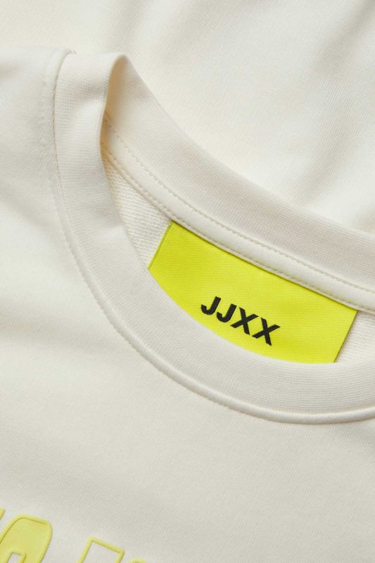 JXAVA RLX LS CREW SWEAT White Women's Sweatshirt