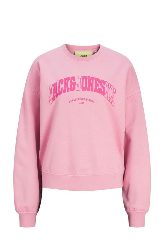 JXAVA RLX LS CREW SWEAT Pink Women's Sweatshirt