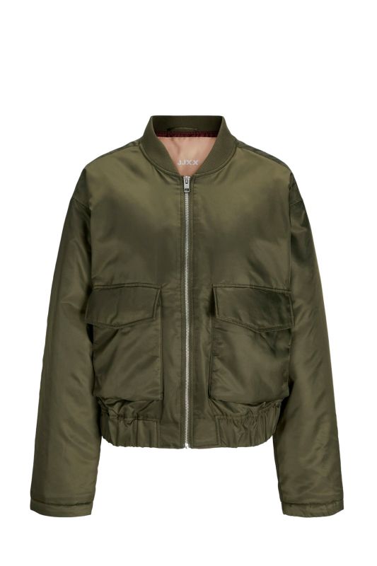 JXCAREN PADDED BOMBER OTW Khaki Women Jacket