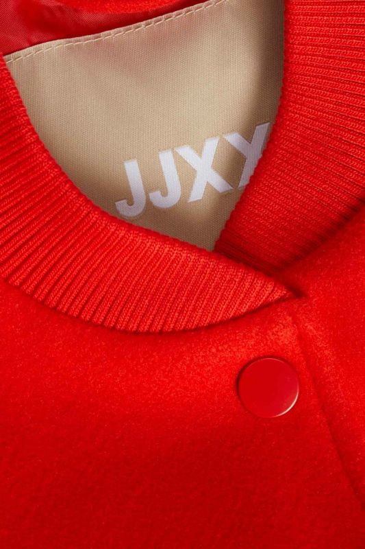 JXSARA BOMBER JACKET OTW Red Women Jacket