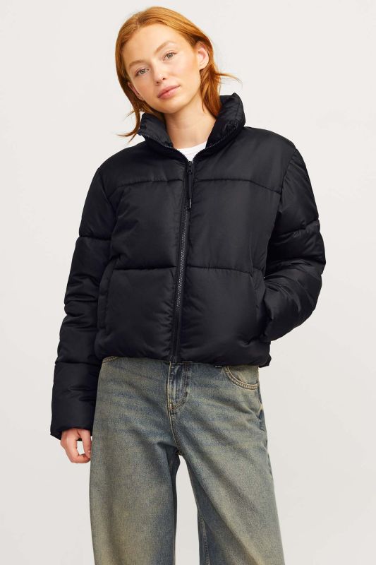 JXSOLVEJ PUFFER JACKET Black Women Coat