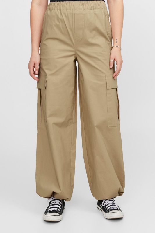 JXYOKO COSY CARGO PANT Beige Women's Pants