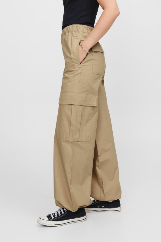 JXYOKO COSY CARGO PANT Beige Women's Pants