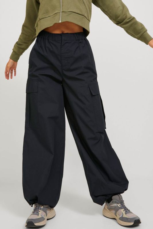 JXYOKO COSY CARGO PANT Black Women's Pants