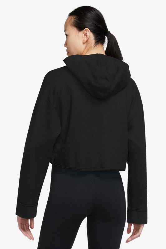 W NY LUXE FLC HOODIE Black Women's Sweatshirt