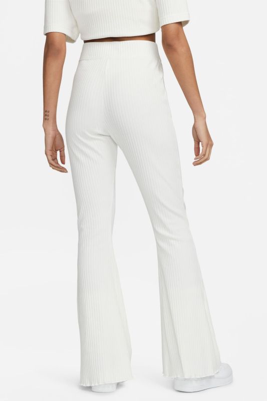 W NSW RIB JRSY PANT White Women's Pants