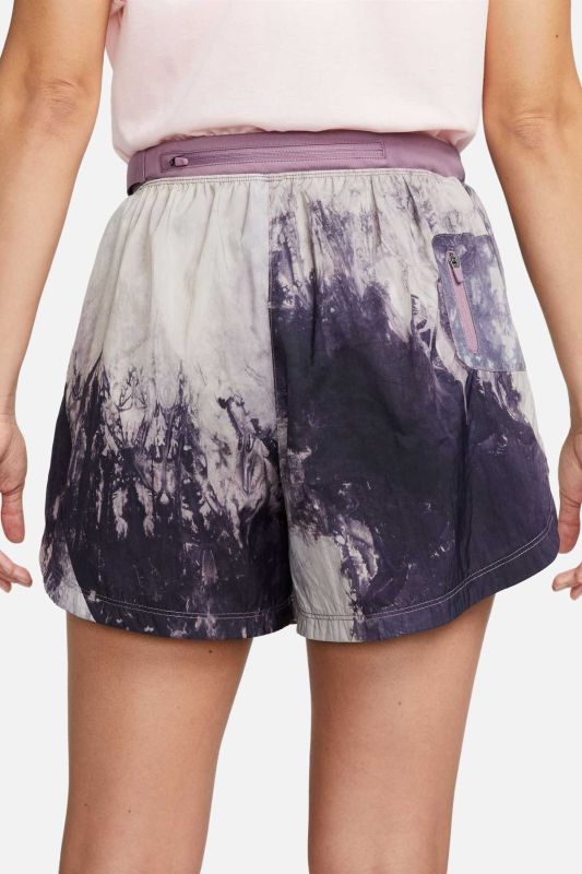 W NK TRAIL RPL MR 3У BR S Purple Women's Shorts