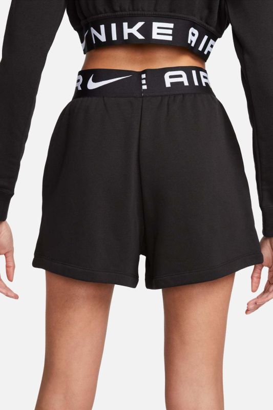 W NSW AIR MR FLC SHORT Black Women's Shorts