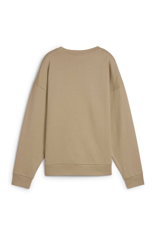 BETTER ESSENTIALS Crew FL Beige Women's Sweatshirt