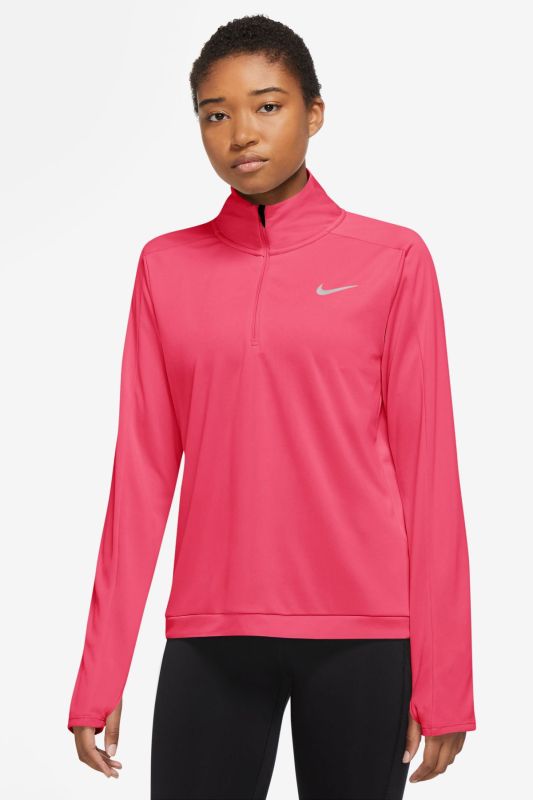 W NK DF PACER HZ Pink Women's Long Sleeve T-Shirt