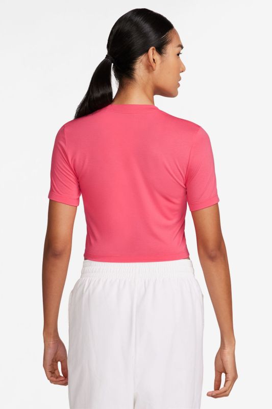 W NSW ESSNTL SLM CRP Pink Women's Short Sleeve T-Shirt