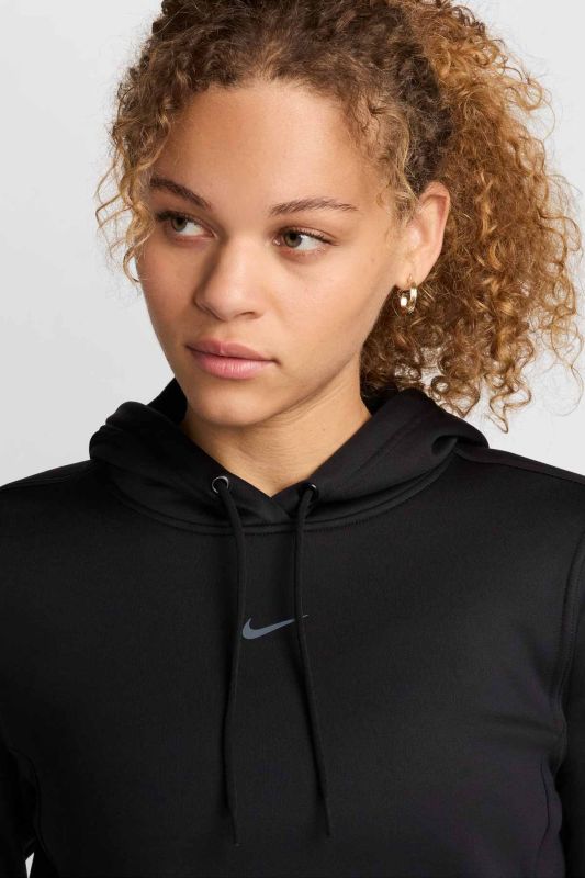 W NK ONE TF PO HOODIE LBR Black Women's Sweatshirt