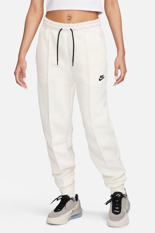 W NSW TCH FLC MR JGGR Cream Women's Sweatpants