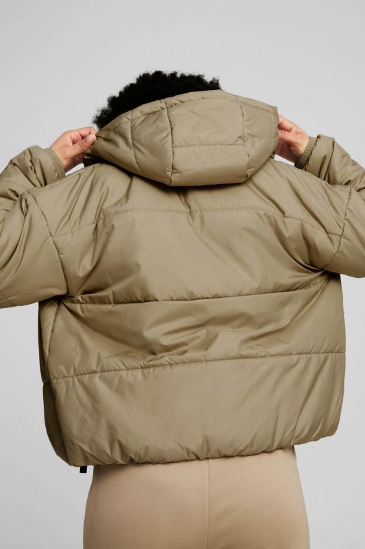 Classics Padded Jacket Beige Women Jacket