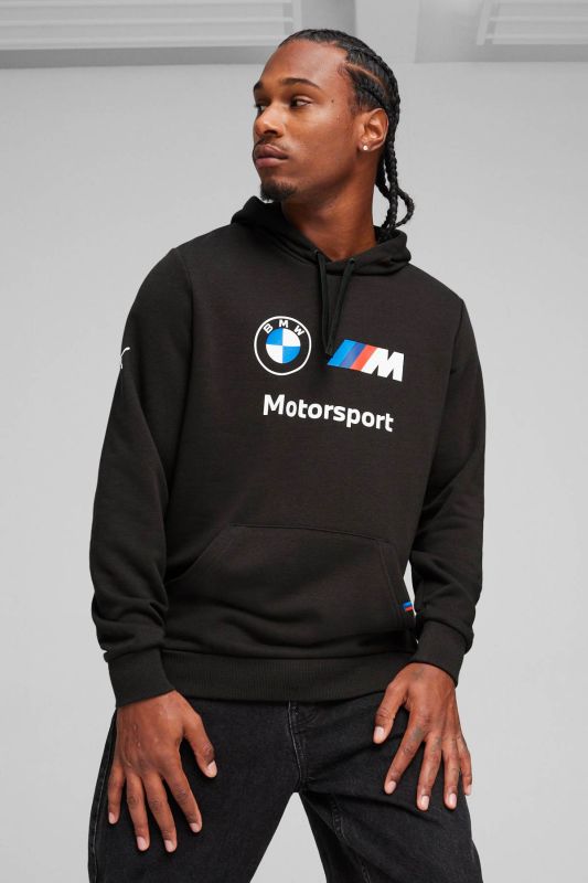 BMW MMS ESS Hoodie FT Black Unisex Sweatshirt