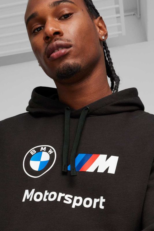 BMW MMS ESS Hoodie FT Black Unisex Sweatshirt