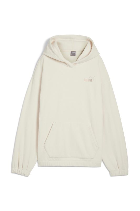 ESS ELEVATED Hoodie White Women Sweatshirt