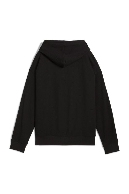 HER Full-Zip Hoodie Black Women Jacket