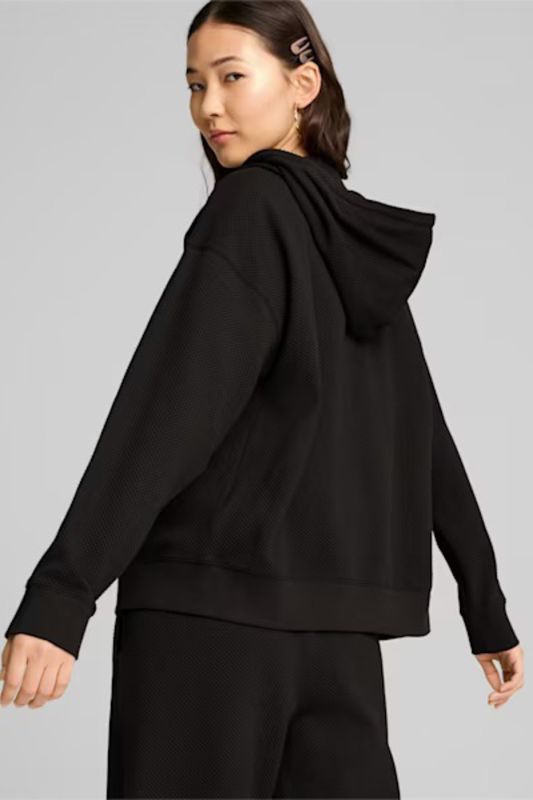 HER Full-Zip Hoodie Black Women Jacket