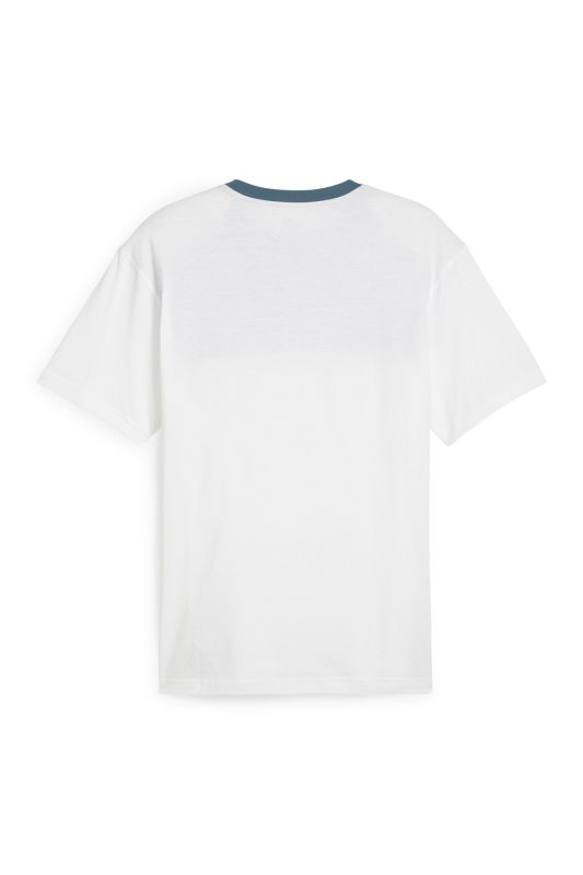 POWER Colorblock Tee White Unisex Short Sleeve T-Shirt