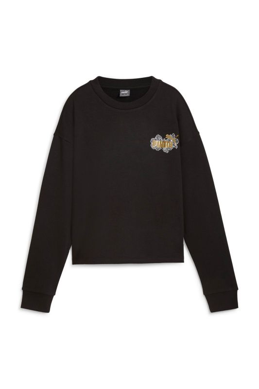 ESS+ CLASS ACT Crew Black Women's Sweatshirt