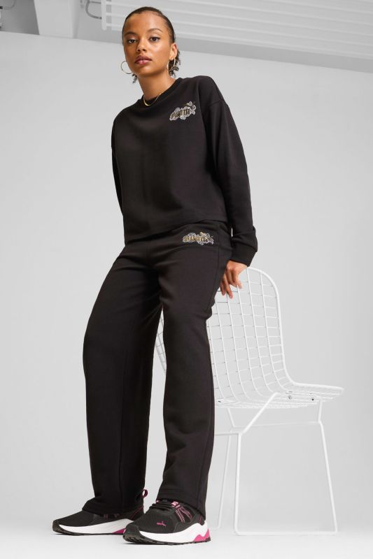 ESS+ CLASS ACT Crew Black Women's Sweatshirt