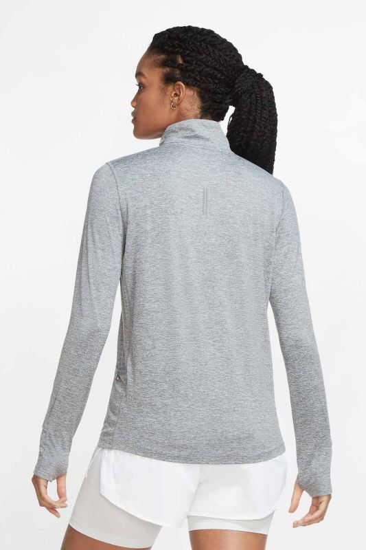 W NK DF ELEMENT TOP HZ GRI Women's Sweatshirt