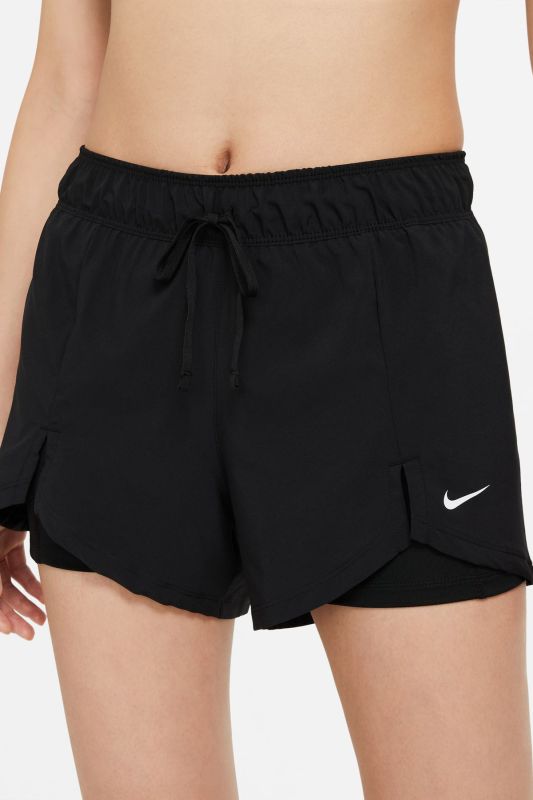 W NK DF FLX ESS 2-IN-1 SH Black Women's Shorts