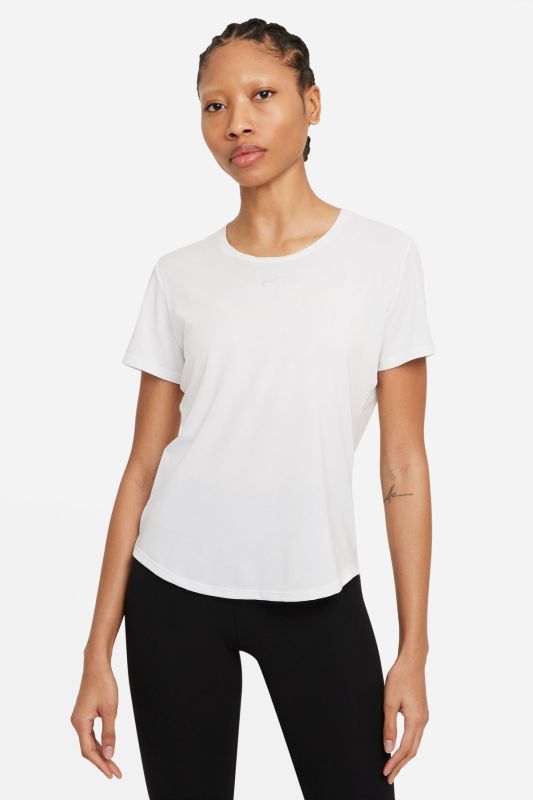 W NK ONE LUXE DF SS STD T White Women's Short Sleeve T-Shirt