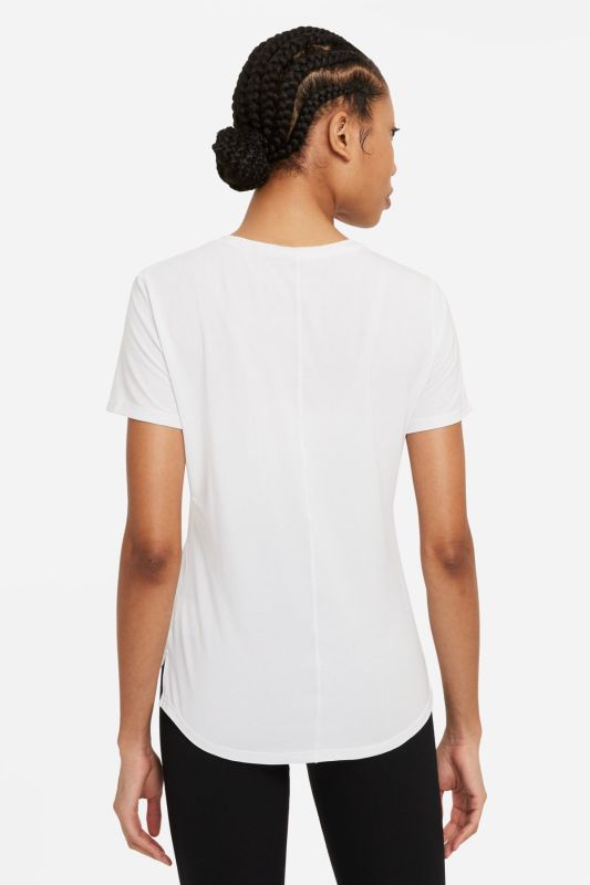 W NK ONE LUXE DF SS STD T White Women's Short Sleeve T-Shirt