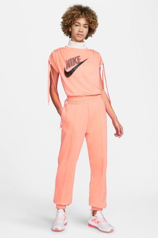 W NSW FT FLC OS PANT DNC Pink Women's Pants