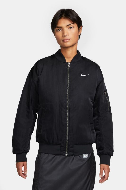 W NSW VRSTY BMBR JKT Black Women Jacket